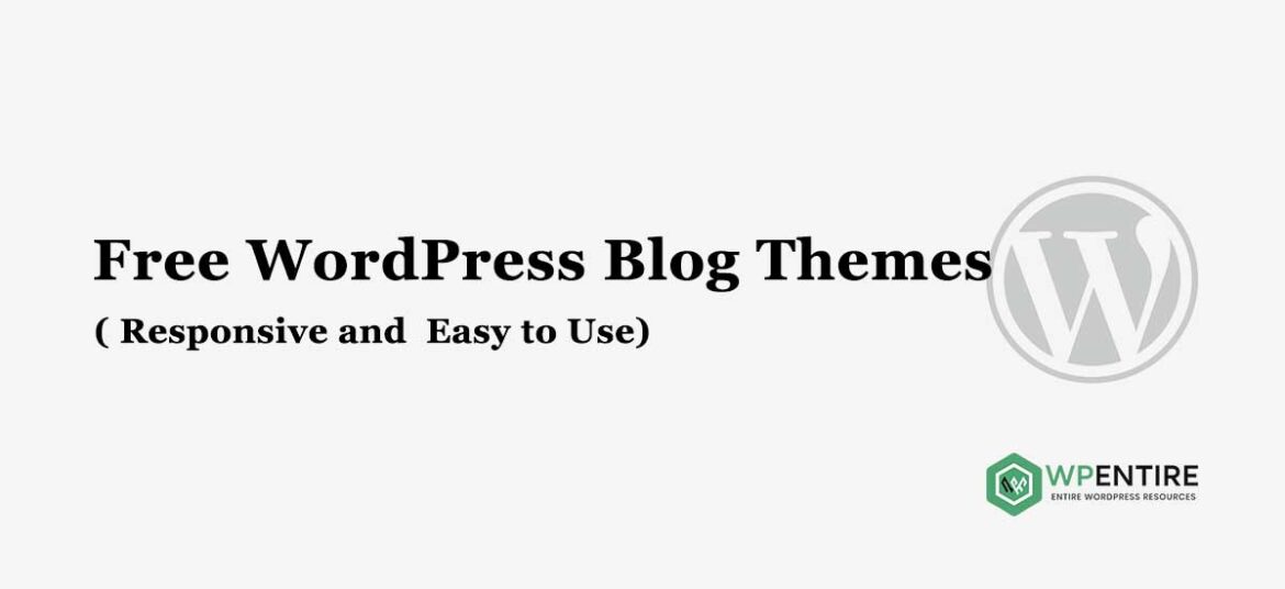 Free WordPress Blog Themes