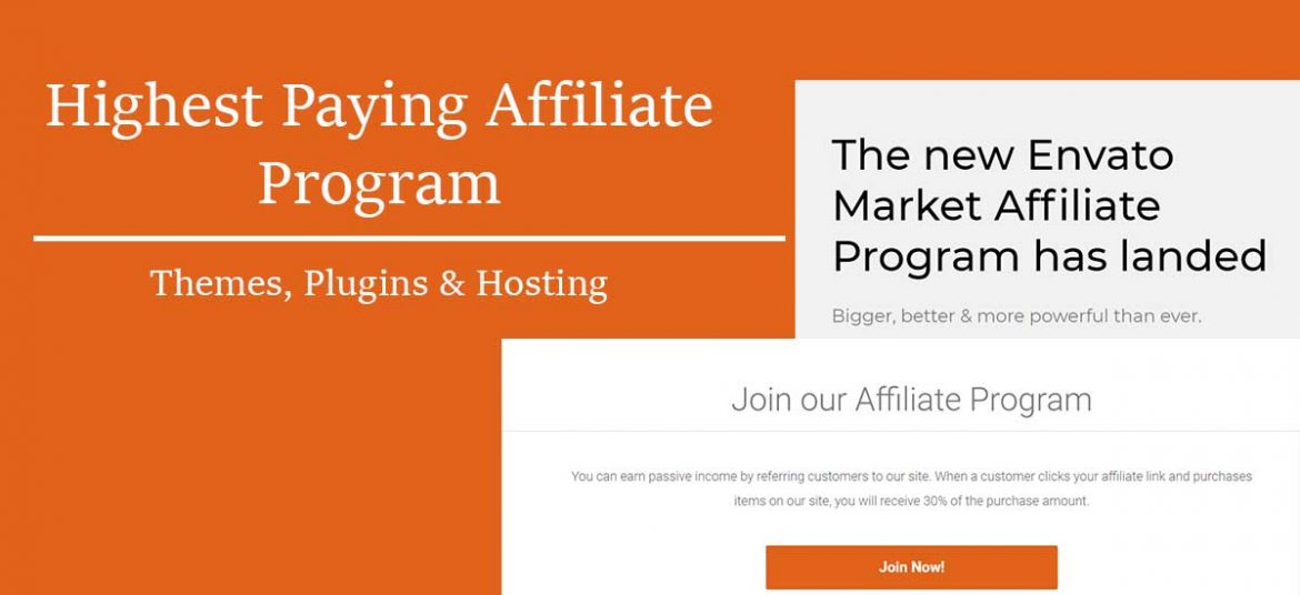 Highest paying WordPress affiliate programs for Bloggers – Themes, Plugins, and Hostings