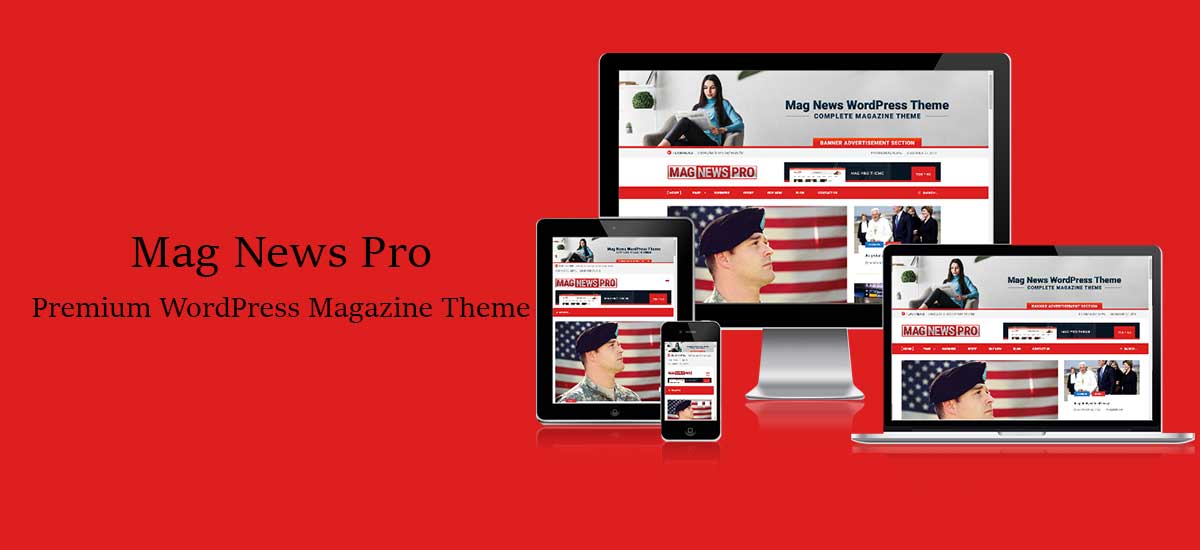 Best Premium WordPress Magazine Theme – Mag News Pro