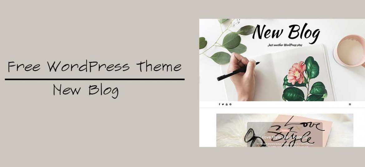 Free WordPress Theme New Blog