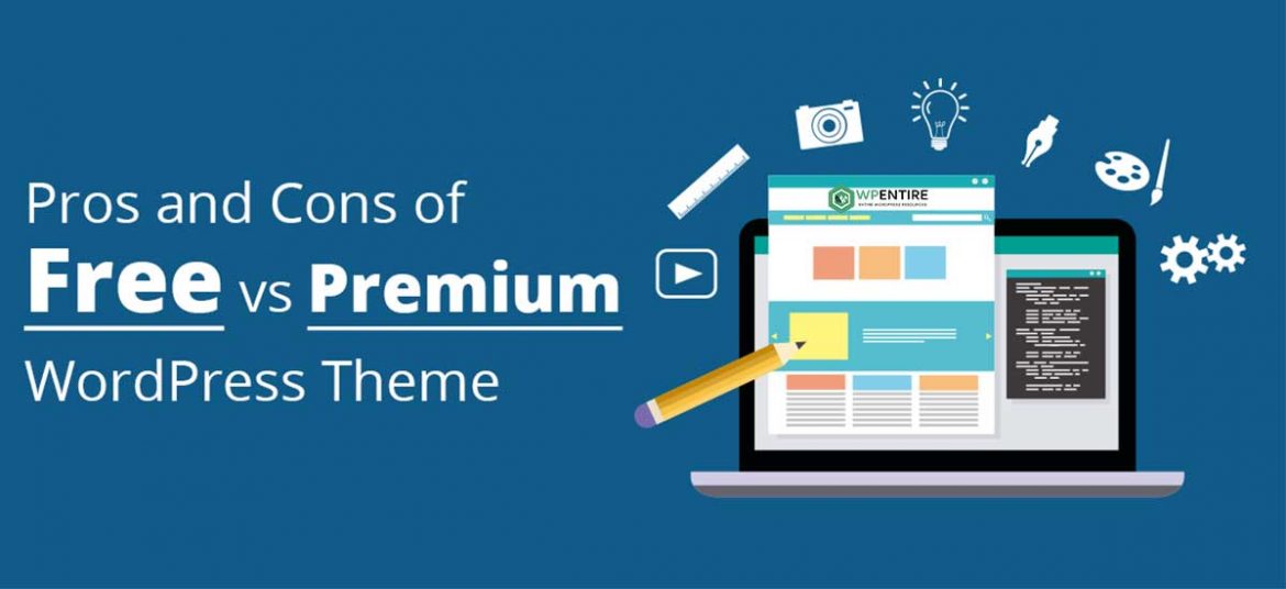 Pros and Cons of Free vs Premium WordPress Themes
