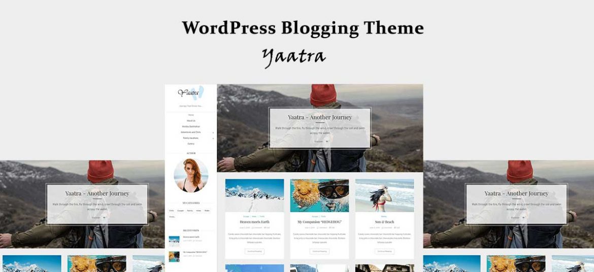 Yaatra Blog Theme Review- Create an Elegant and Beautiful Blogging Site