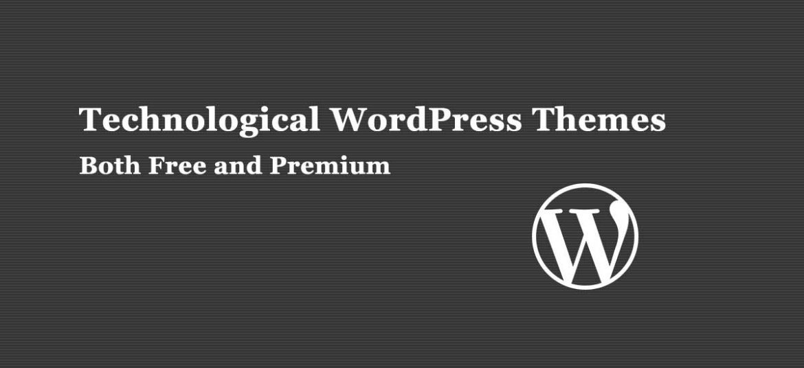 best technological WordPress Themes
