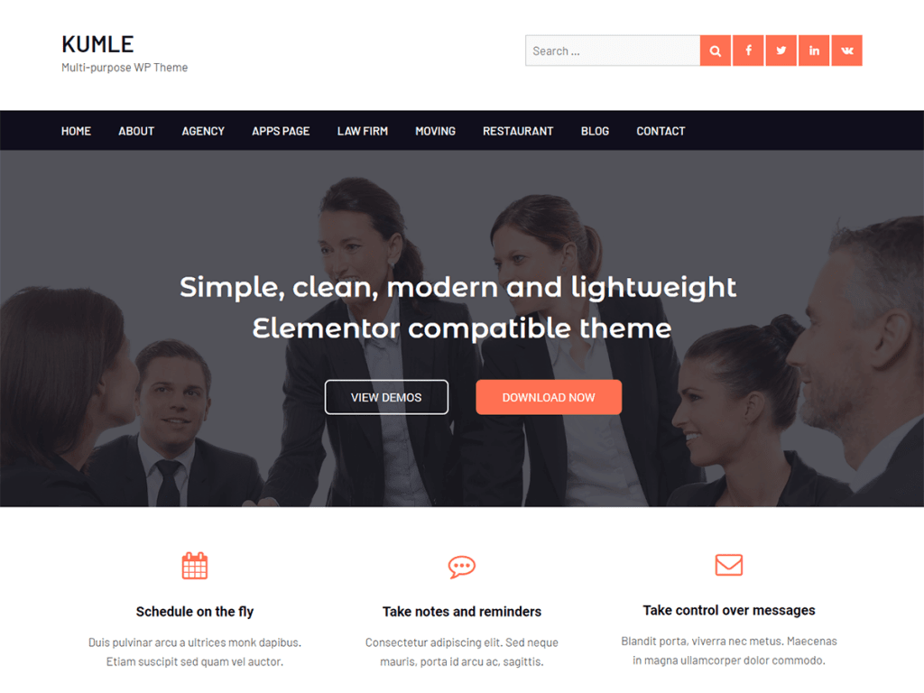 Kumle Pro Lawyer Theme