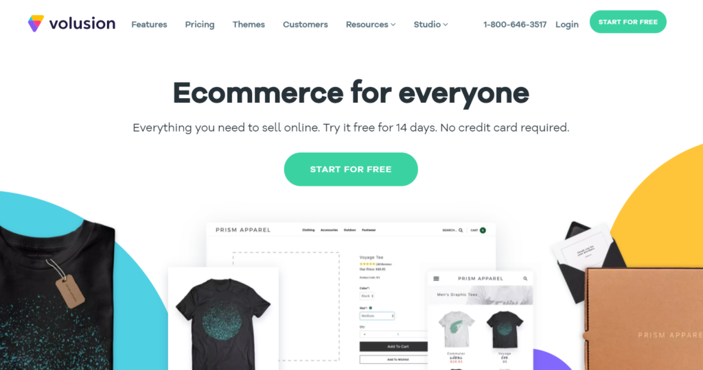 volusion functional eCommerce site
