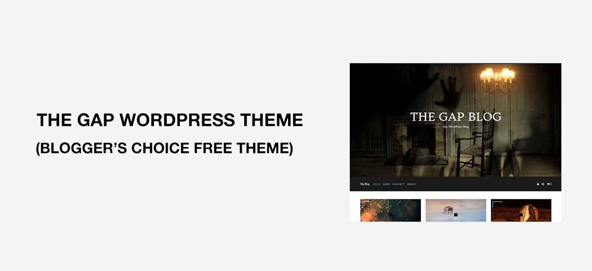 The Gap WordPress Theme Review