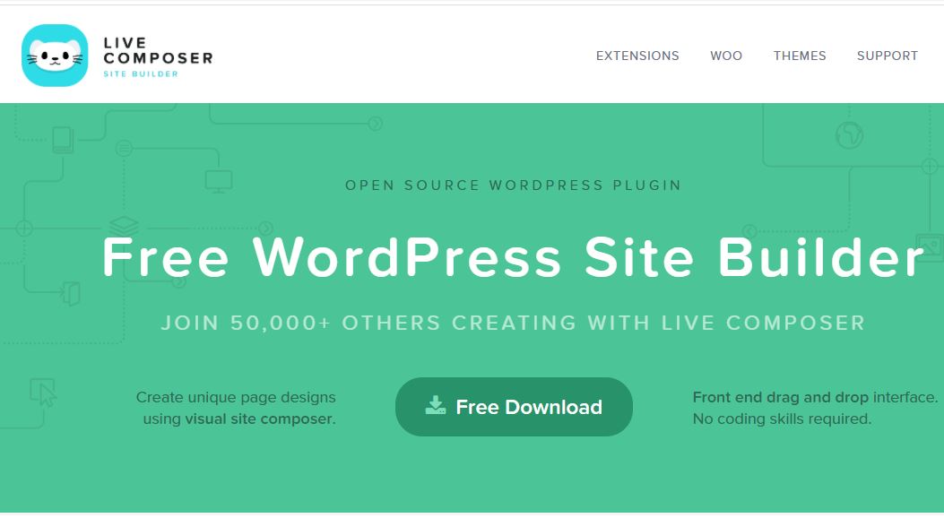 WordPress page builder