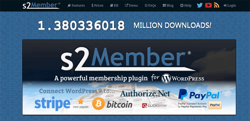 S2Member WordPress Membership Plugin