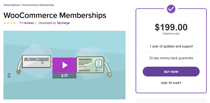 WooCommerce Memberships