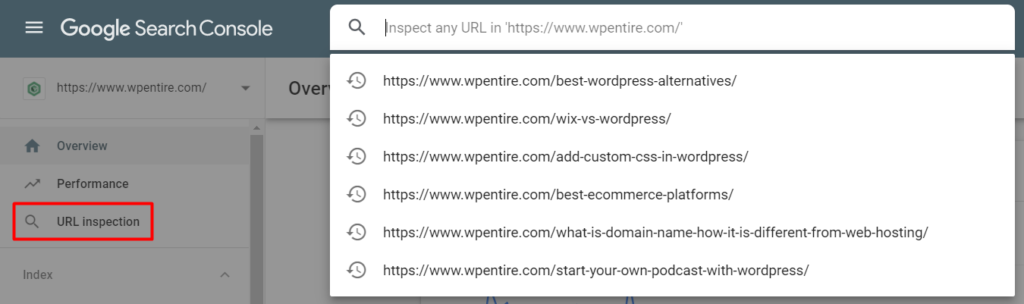 Indexed URL on Search Console 