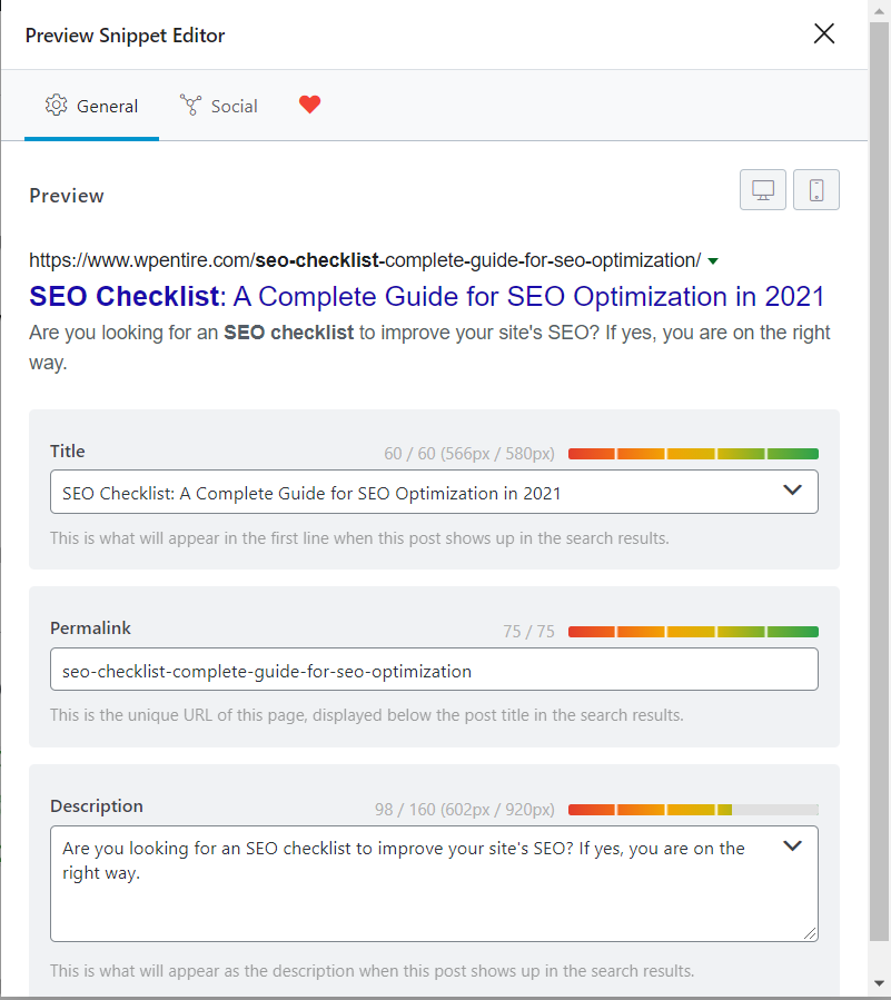 One Page SEO 