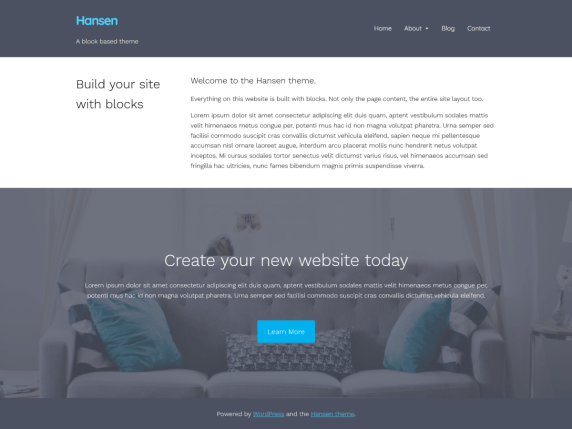 Hansen WordPress Theme