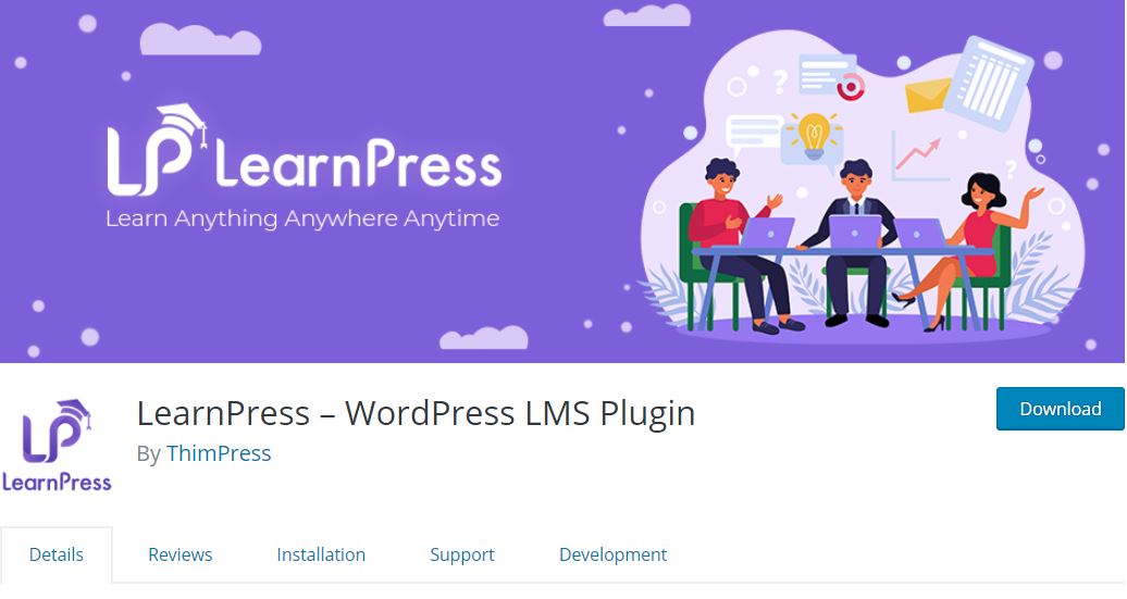 WordPress LMS plugin