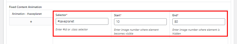 Add ID, Start Time, and End Time in Scrollsequence