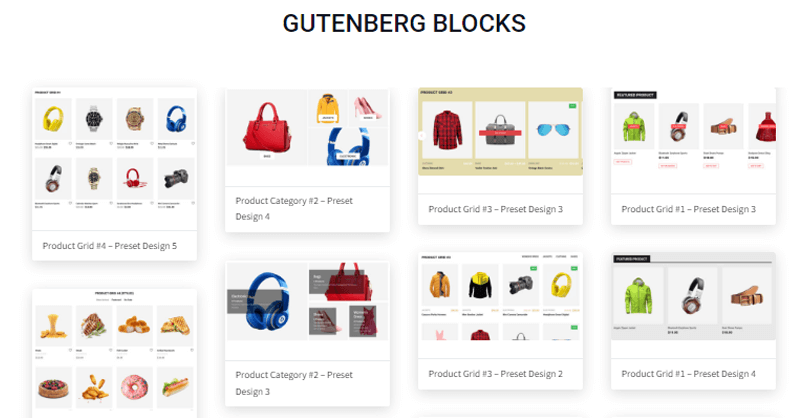 ProductX WooCommerce Ready-made Block Design