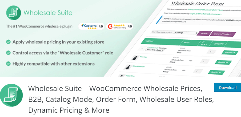 Wholesale Suite WooCommerce Wholesale Plugin